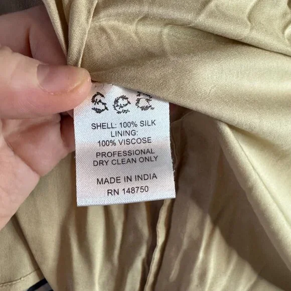 Sea New York Silk Long Dres - Picture 7 of 7